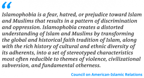  What is Islamophobi