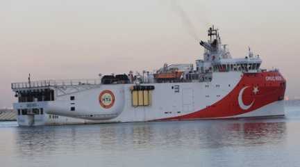 Oruc Reis seismic research vessel