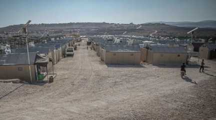 Refugee camp in Idlib