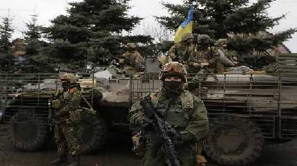 Ukrainian soldiers