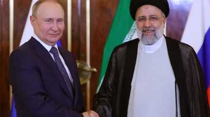 Vladimir Putin n Ebrahim Raisi