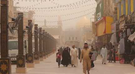 sandstorm in Iraq
