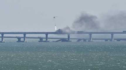 Explosion at Crimean Bridge