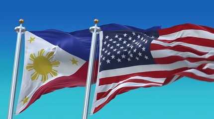 Philippines, U.S. Flags