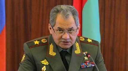  Defence Minister Sergei Shoigu