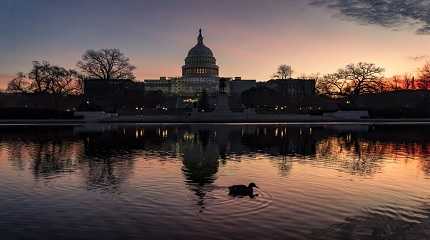 Capitol is seen in Washington