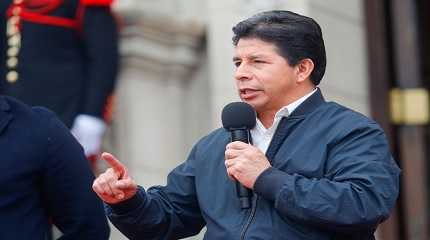 Peruvian President Pedro Castillo