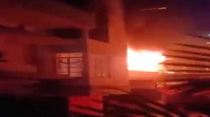 Hospital Fire In India