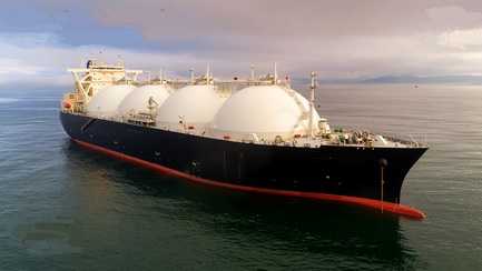 LNG Gas Tanker