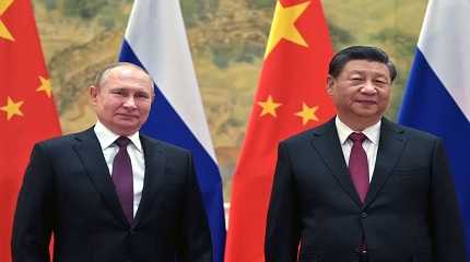 Xi Jinping and Vladimir Putin