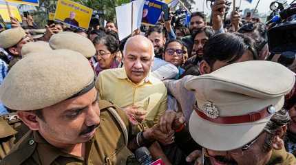 chief minister Manish Sisodia was arrested
