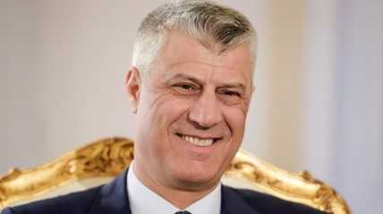 Kosovo President Hashim Thaci