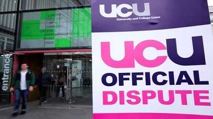 strike at the London College of Communication