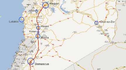 Damascus-Aleppo Highway