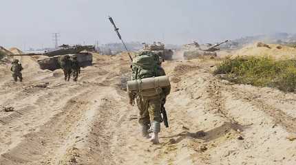 Israeli troops.