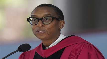 Harvard University President Claudine Gay