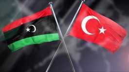 Libya, Turkish flags