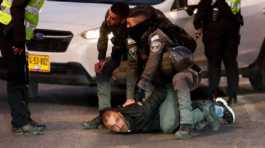  Israeli security forces detain Palestinian