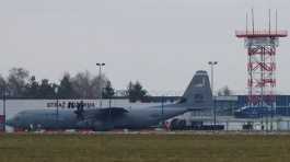 U.S. Air Force Lockheed Martin C-130 Hercules transport aircraft