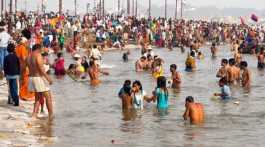  bath in Ganga Sangam