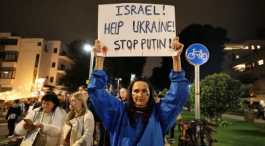  Israel protest against Russia