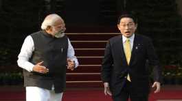 Narendra Modi and Fumio Kishida