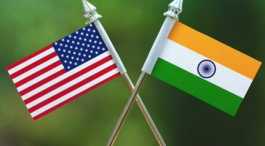  US India flags