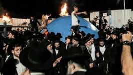 Israel religious bonfire festival