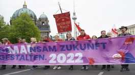 May Day main rally of the German Trade Union Federation