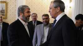 Sergei Lavrov n Khaled Meshaal