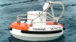 Tsunami detection buoy