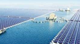floating photovoltaic power plant
