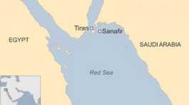 islands of Tiran and Sanafir