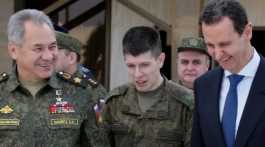 Russian Def Min Sergey Shoygu n Bashar al-Assad