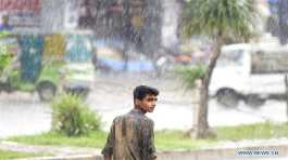 heavy rain in Pakistan