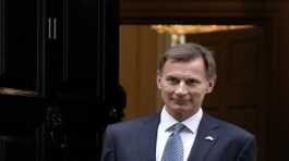 Britain's Chancellor Jeremy Hunt