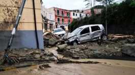 Heavy rainfall triggered landslides