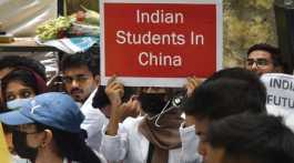 Indian students in china