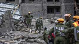 building collapse in the Kasarani