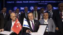 Israeli trade delegation in Turkey