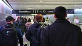 Passengers at UK airports