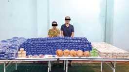 authorities seized 0.95 million stimulant tablets