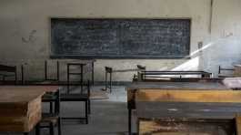 classroom that previously was used for girls