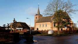 Dutch village of Ommeren, Netherlands