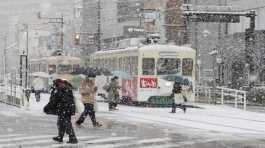 Heavy Snow In Japan