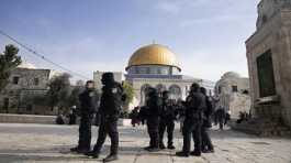Israeli police secure Al-Aqsa Mosque