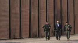Joe Biden with U.S. Border Patrol agents