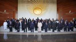African heads with Antonio Guterres