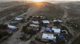 Bedouin hamlet of Khan al-Ahmar