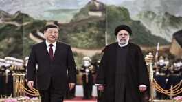 Ebrahim Raisi with Xi Jinping